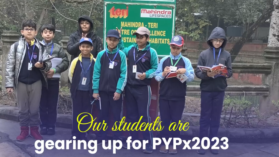 Students are geared up for their PYPx2023