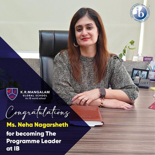 Ms. Neha Nagarsheth appointmented as the Programme Leader
